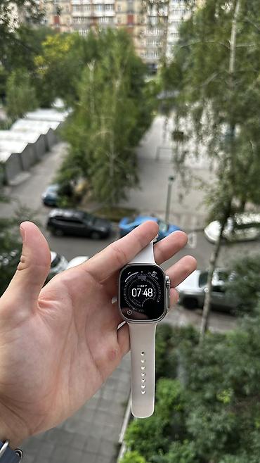 Акылдуу сааттар: Apple Watch Ultra 3, состояние идеальное. Без царапин и сколов, все — 5