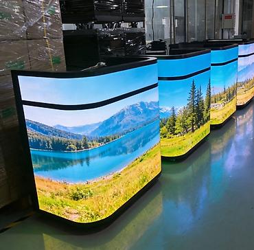 услуги по натяжным потолкам: LLED.KG — аренда LED-экранов и профессионального сценического — 3