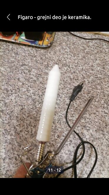 Figaro za kosu: Figaro sa keramičkim grejnim delom
Pogodan za lokne
 Mirjevo — 11