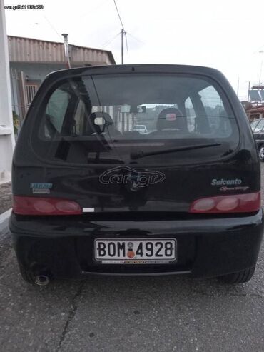 Fiat Seicento: 1.1 l. | 2003 έ. | 169286 km. Κουπέ