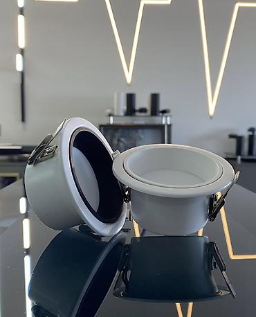 Gömülü LED downlight spot lampalar - Tip: Tavan üçün dairəvi gömülü