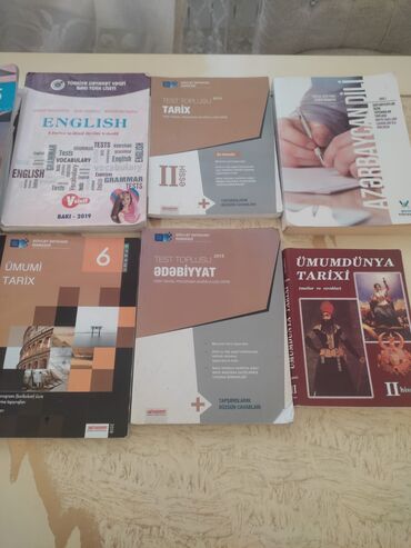Сковородки: Müxtəlif fənlər üzrə imtahanlara hazırlaşmaq üçün nəzərdə tutulmuş bir