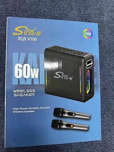 Динамики и колонки: Продается профессиональная портативная караоке-система Sing-e ZQS — 2