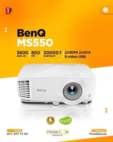 praektor: Yeni Portativ Proyektor BenQ, Ödənişli çatdırılma