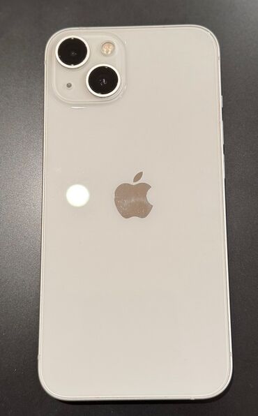 дубайская версия iphone: IPhone 13, 128 GB, Starlight, Zəmanət, Simsiz şarj, Face ID