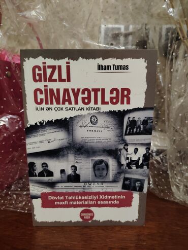 mektebe hazirliq kitabi: 💥Yeni gəldi💥 📚İlham Tumas-Gizli cinayətlər 🚇Metrolara 💰Qiyməti-15 Azn