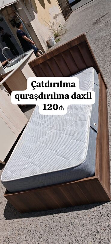 çarpayı başlıqları: Təknəfərlik çarpayı