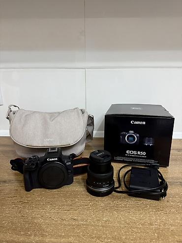 📷 Продаю Canon EOS R50 + объектив 18–45 мм Компактная беззеркальная