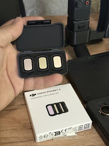 ikinci el pitiminutka: DJI Osmo Pocket 4 Creator Combo– tam çəkiliş dəsti.Tək filtirləri 300 — 2