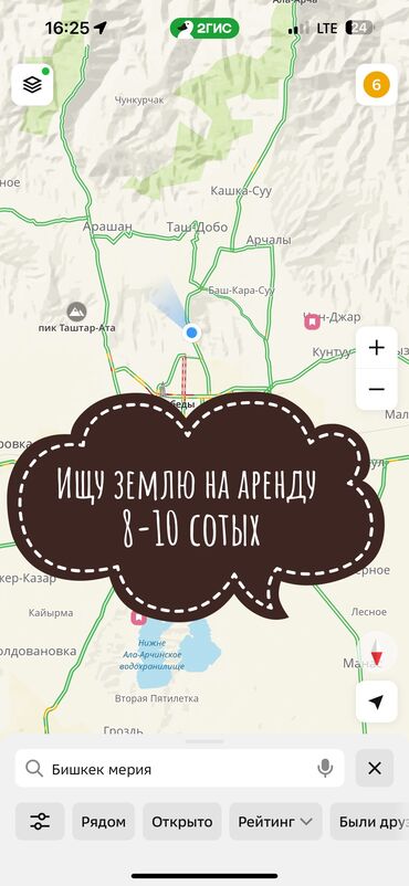земельный участок в аренду: 10 соток Для бизнеса