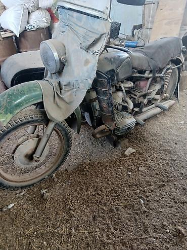 mersedes diski teker: Klassik yanqoşmalı motosiklet - Yan qoşqulu sovet istehsalı köhnə tip — 2