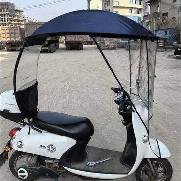 Мотозапчасти и аксессуары: 🔥 КРЫША-ТЕНТ для скутера от СНЕГА и дождя Прочная конструкция и — 2