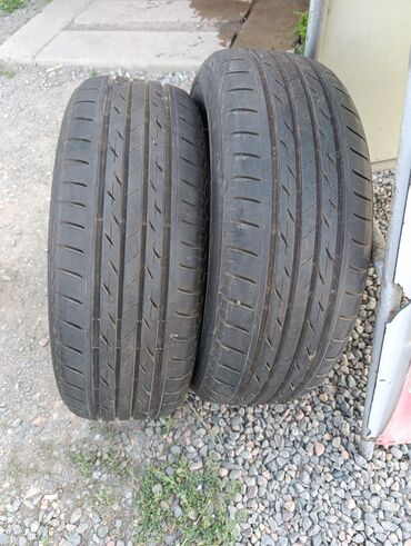 Диски: Шины 215 / 60 / R 16, Лето, Б/у, Пара, Легковые, Япония, Bridgestone