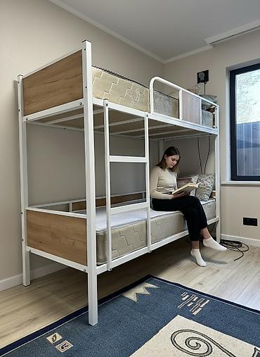 Двухъярусные кровати: Двухъярусная кровать на матрас 2000х800 Без матраса!!! - Каркас — 1