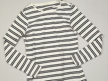 białe bluzki w prążki: Bluzka Damska, Primark, XS, stan - Dobry