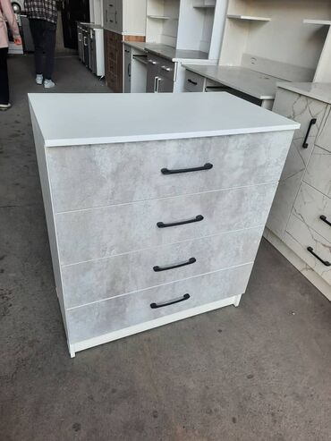 Комоды для одежды: Комод для одежды, Новый, Без зеркала, цвет - Белый, Бесплатная доставка — 7