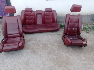 откидные сидение: Переднее сиденье, Кожа, BMW 1994 г., Б/у, Оригинал, Германия