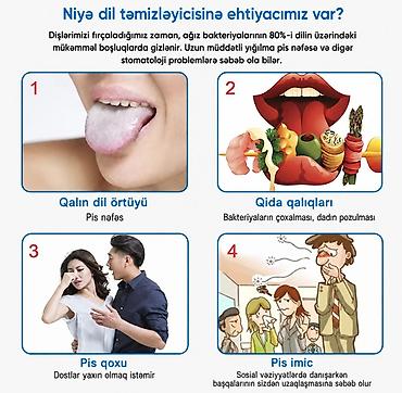 perenoska: Dil təmizləyicisi. Salam, Здравствуйте. Yalnız bu elanda və ən ucuz — 5