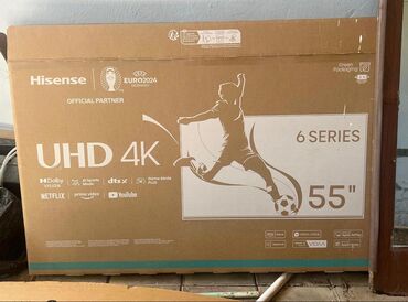 sma tunar: Yeni Televizor Hisense Led 55" 4K (3840x2160), Ünvandan götürmə