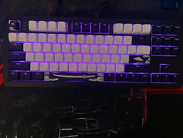 asus strix: Клавиатура, Dark Project, Механическая, Проводное подключение, Размер: 80% — 2