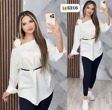 bluz: Zərif qadın bluzası – model 5216 hər rəngi var standart ölçü - Rəng — 1