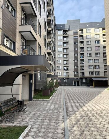 двухкомнатные квартиры в бишкеке: 2 комнаты, 78 м², Элитка, 10 этаж, ПСО (под самоотделку)