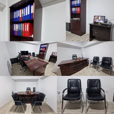 masa destleri: ✅️ İstifadə olunmuş ofis mebel dəsti satılır – Komplekt şəkildə 🪑🗄️📏