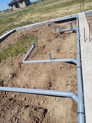Канализационные работы: Монтаж наружной канализации и дренажа под ключ - Прокладка самотечных — 58