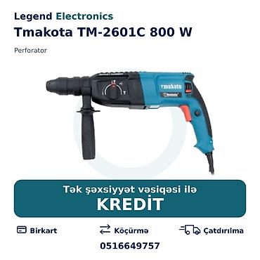 acar desti: Elan başlığı: Perforator Tmakota TM-2601C 800 W Elan mətni: Tmakota — 1