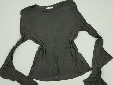 czarne bluzki z długim rękawem zara: Blouse, Zara, M (EU 38), condition - Good