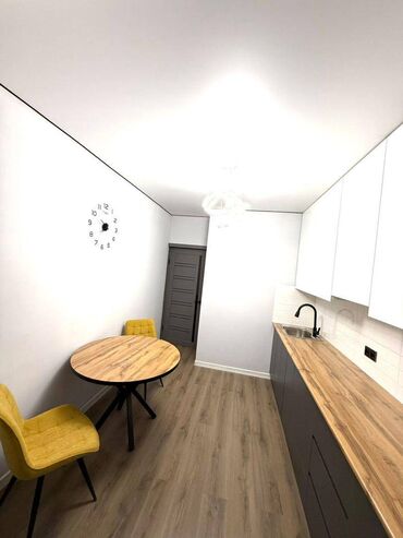квартира бактуу долоноту: 1 бөлмө, 40 кв. м, Элитка, 10 кабат, Дизайнердик ремонт