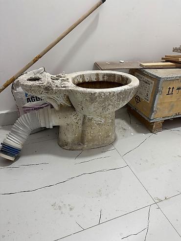 islenmis unitaz: Unitaz tam işləkdi təmirdən sonra şpaklevkaya batıb, kim istəsə pulsuz — 1