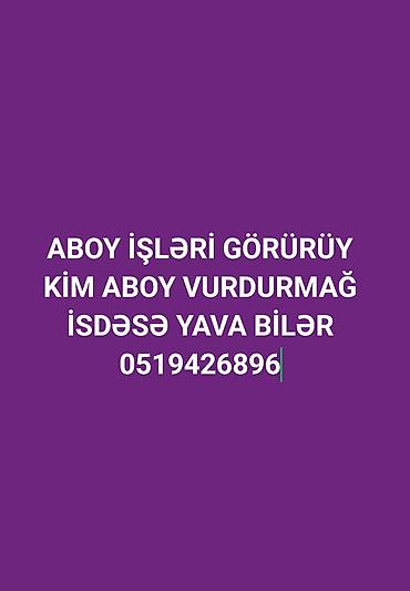 komputer format qiymeti: Peşəkar aboy (divar kağızı) işləri xidməti - Divar kağızının — 1