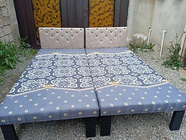 Çarpayılar: Təzə çarpayılar 1 nəfərlik çarpayılar 60 manat. 2 nəfərlik taxt 110 — 9