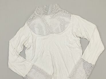białe bluzki bawełniane z długim rękawem: Блуза жіноча, S, стан - Хороший