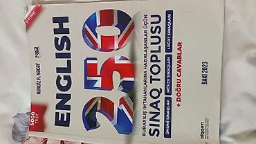 güven pdf riyaziyyat: Məhsul: “ENGLISH 250 – Sınaq Toplusu” (Bakı, 2023) Təsvir: - — 1