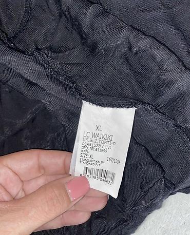 m torbe: Crni ženski blejzer/kimono LCW Vision, veličina XL - Materijal — 5