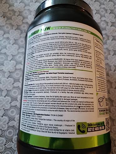 protein satışı: Protein Run Nutrition, Çəki: 1001 - 1500 g, Yeni — 3