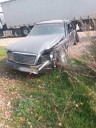 полная проверка авто перед покупкой: Mercedes‑Benz W124 седан, серый металлик. Классический кузов с — 3