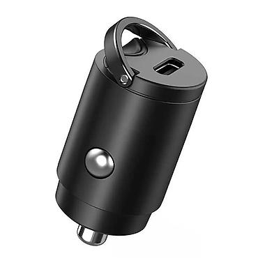 android avto: Автомобильная зарядка wiwu quick charge type-c pd black (pc300) Арт — 3
