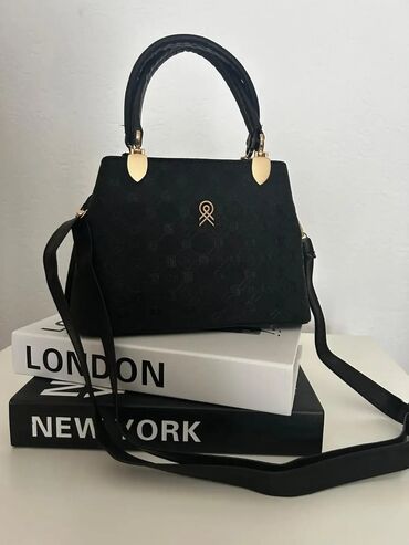 Torbe: Elegantna ženska torba – crna - Model: klasična ručna torba sa — 4