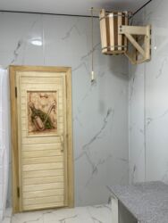 Другие товары для дома и сада: Банная печь в современном дизайне, выполненная из металла черного — 9