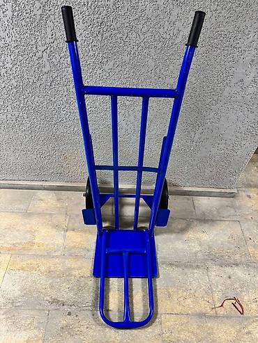 Садово-строительные тачки и тележки: Садово-строительная тачка и тележка, Стальная, Двухколесная, Новый, В розницу — 5