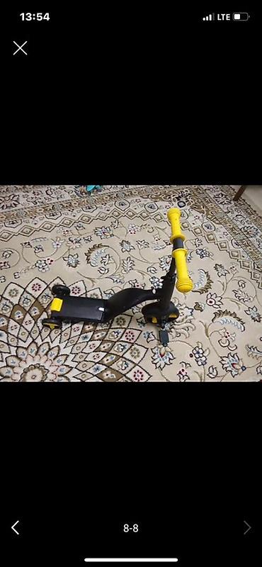 Детские самокаты: Детский самокат, Трёхколёсный, Б/у — 9