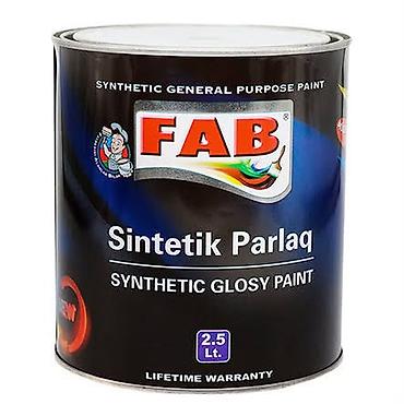 fab boya: FAB Sintetik Parlaq boyası – ümumi təyinatlı, parlaq sonluqlu sintetik — 1