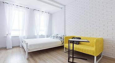 hostel osh: Студия, Юг-2 мкр, Душевая кабина, Постельное белье, Кондиционер — 2