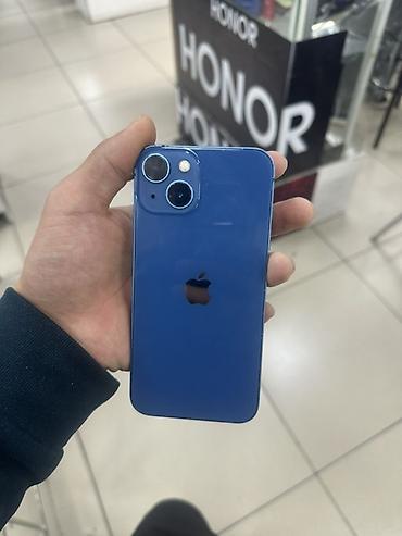 IPhone 13, память 128 ГБ, синий цвет. Состаяние идеально Смартфон