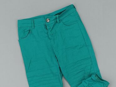 Women: Material trousers for women, size S (EU 36)