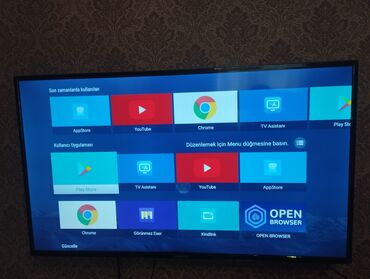 televizor aparatı: Yeni Televizor Shivaki 43" Ünvandan götürmə