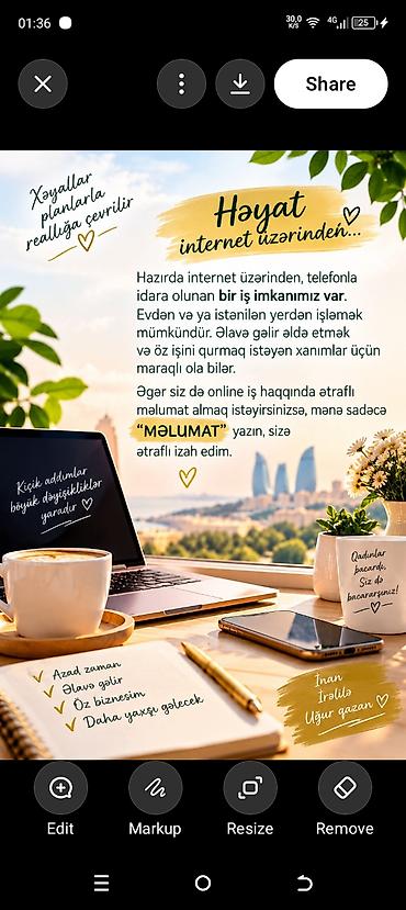 bağ evi iş: Promouter, Qadın, Təcrübəsiz — 4